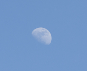 Mondaufgang am 09. April 2014